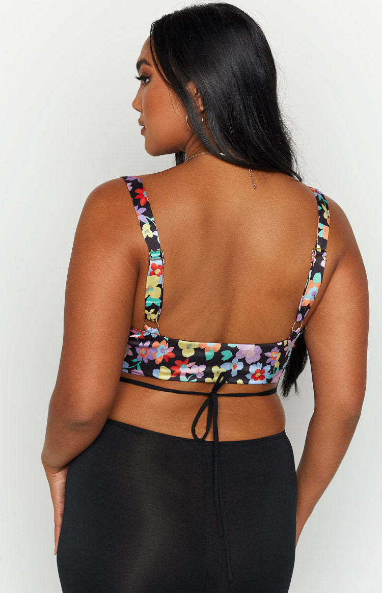 Davina Floral Corset Top-Vavasi.All Rights Reserved.
