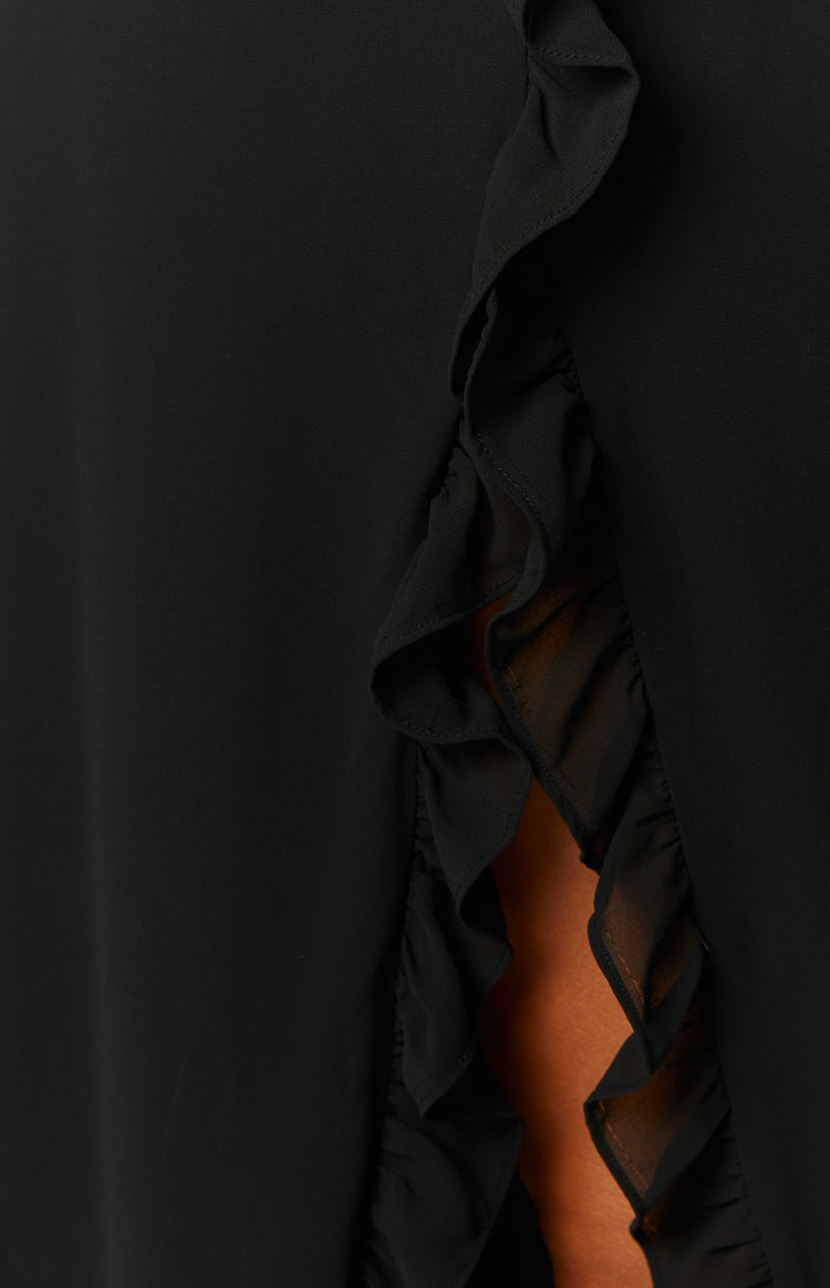 Dream On Black Maxi Dress-Vavasi.All Rights Reserved.