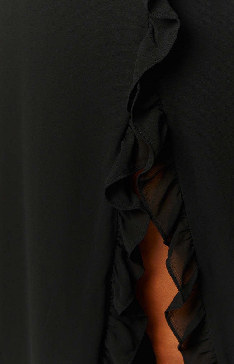 Dream On Black Maxi Dress-Vavasi.All Rights Reserved.