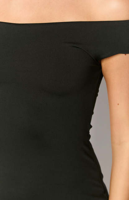 Eira Black Mini Dress-Vavasi.All Rights Reserved.