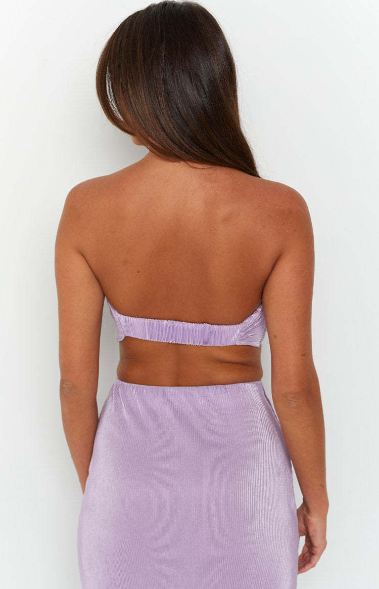 Elena Purple Crop Top-Vavasi.All Rights Reserved.