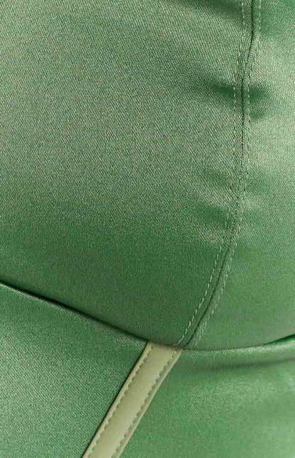 Elizybeth Green Corset Top-Vavasi.All Rights Reserved.