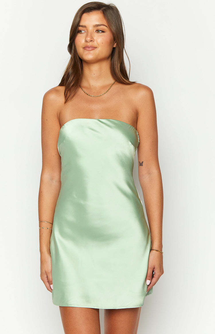 Ellie Sage Strapless Mini Dress-Vavasi.All Rights Reserved.