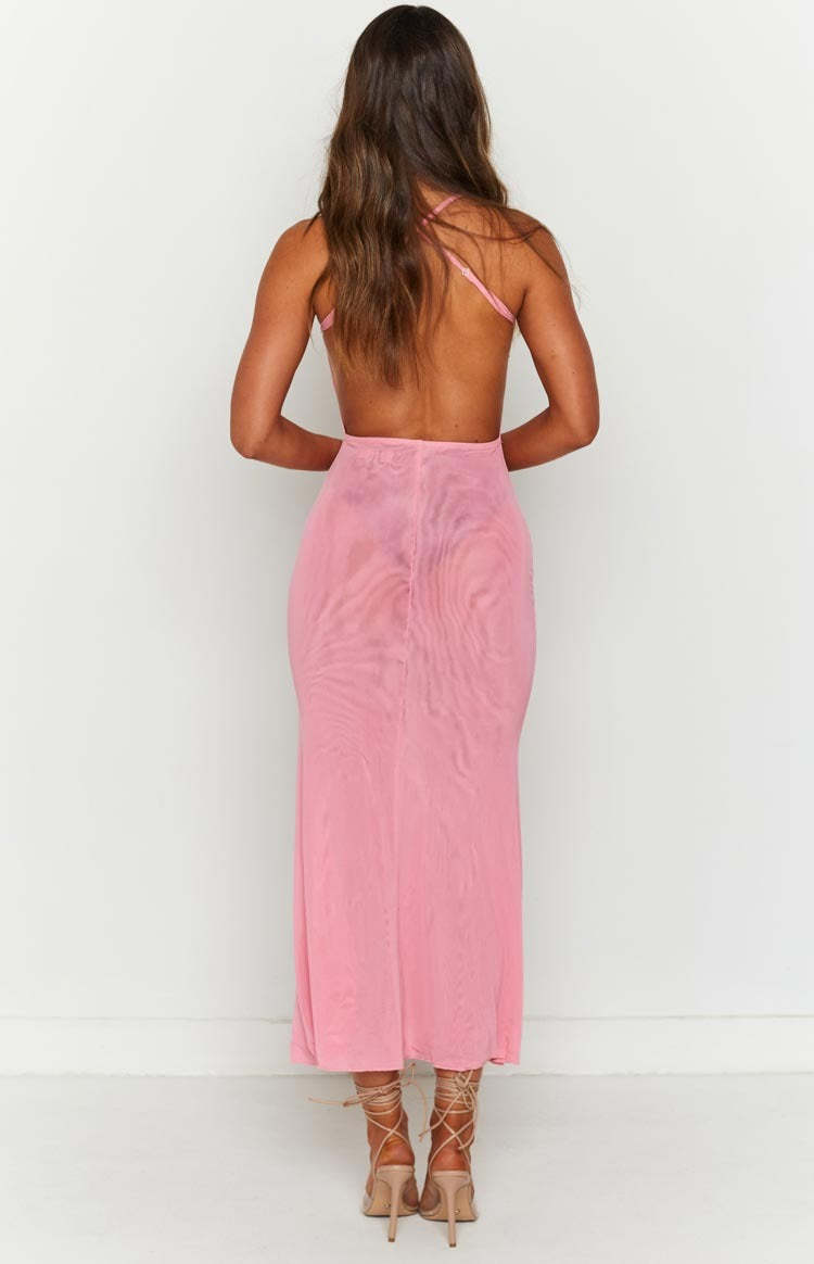 Elysium Pink Maxi Dress-Vavasi.All Rights Reserved.