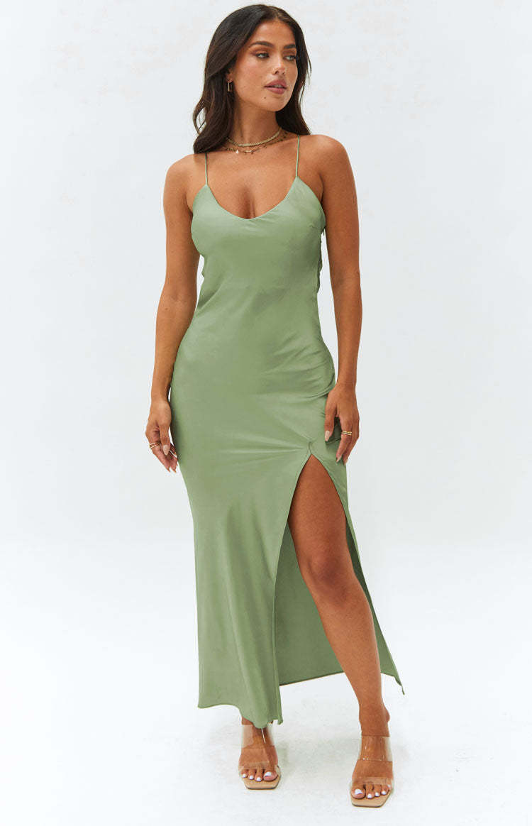 Eternal Sage Formal Maxi Dress-Vavasi.All Rights Reserved.