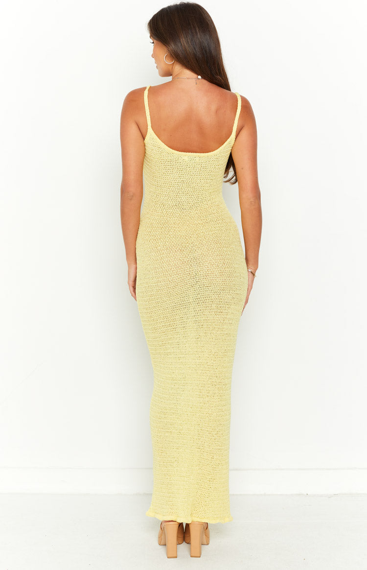 Ezra Yellow Maxi Dress-Vavasi.All Rights Reserved.