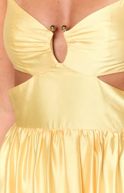 Felicitie Yellow Maxi Dress-Vavasi.All Rights Reserved.