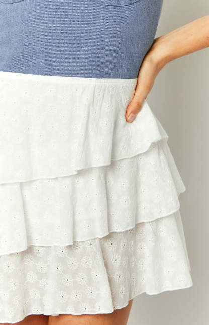 Fashion Flare Light Wash Denim Corset Mini Dress-Vavasi.All Rights Reserved.