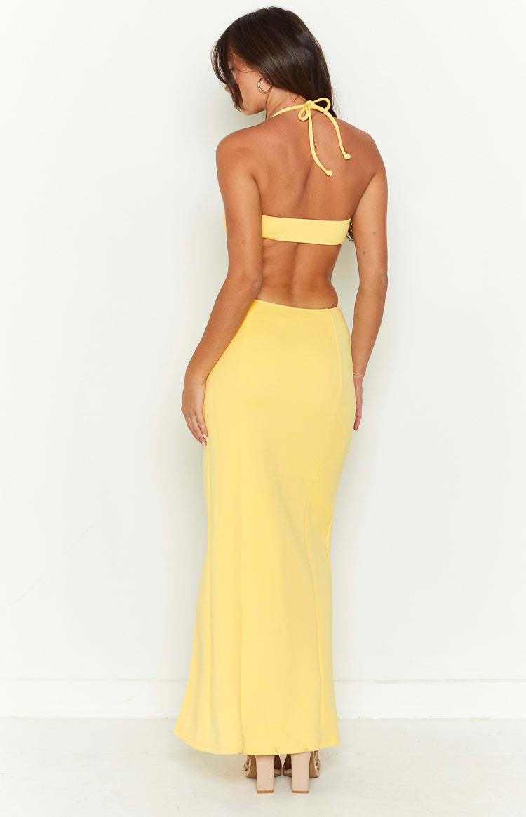 Fields of Gold Yellow Maxi Dress-Vavasi.All Rights Reserved.