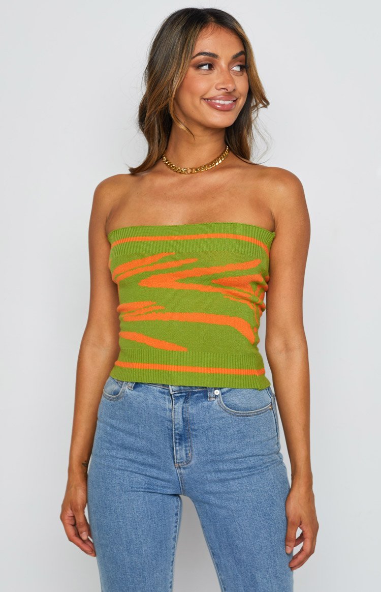 Free Fall Crop Top Green-Vavasi.All Rights Reserved.