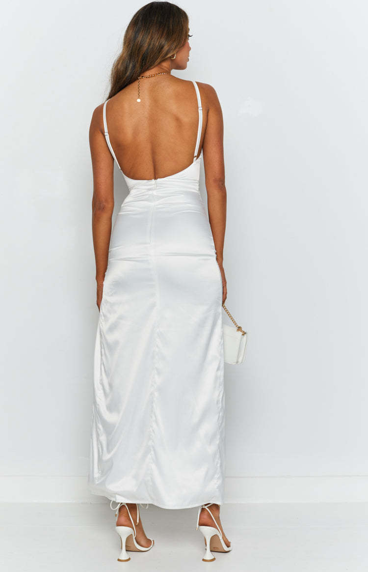 Freesia Formal Dress White-Vavasi.All Rights Reserved.