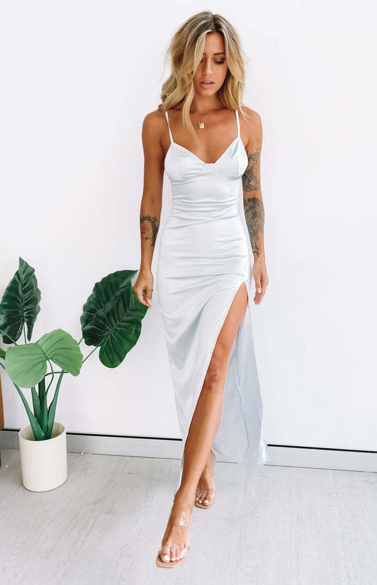 Freesia Formal Dress Ice Blue-Vavasi.All Rights Reserved.