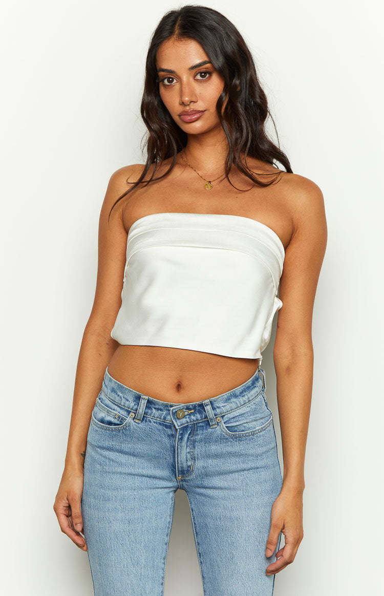 Genevieve Cream Top-Vavasi.All Rights Reserved.