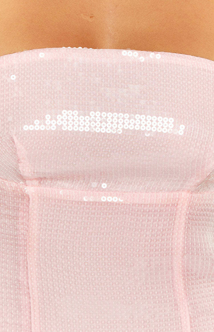 Glitz Pink Sequin Mini Dress-Vavasi.All Rights Reserved.