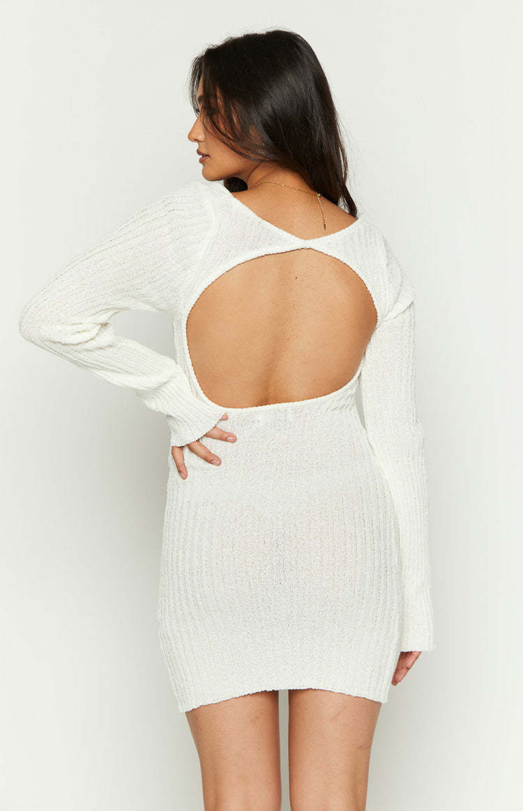Grace White Mini Dress-Vavasi.All Rights Reserved.