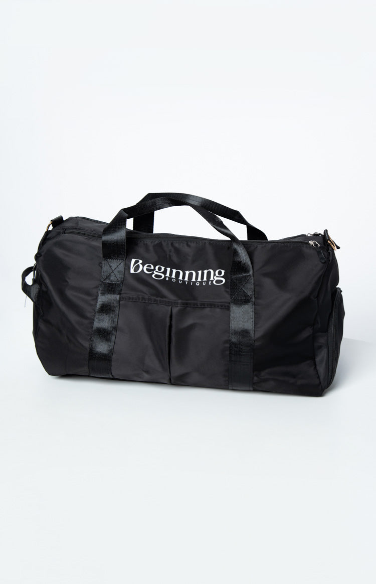 VavasiBlack Gym Bag-Vavasi.All Rights Reserved.