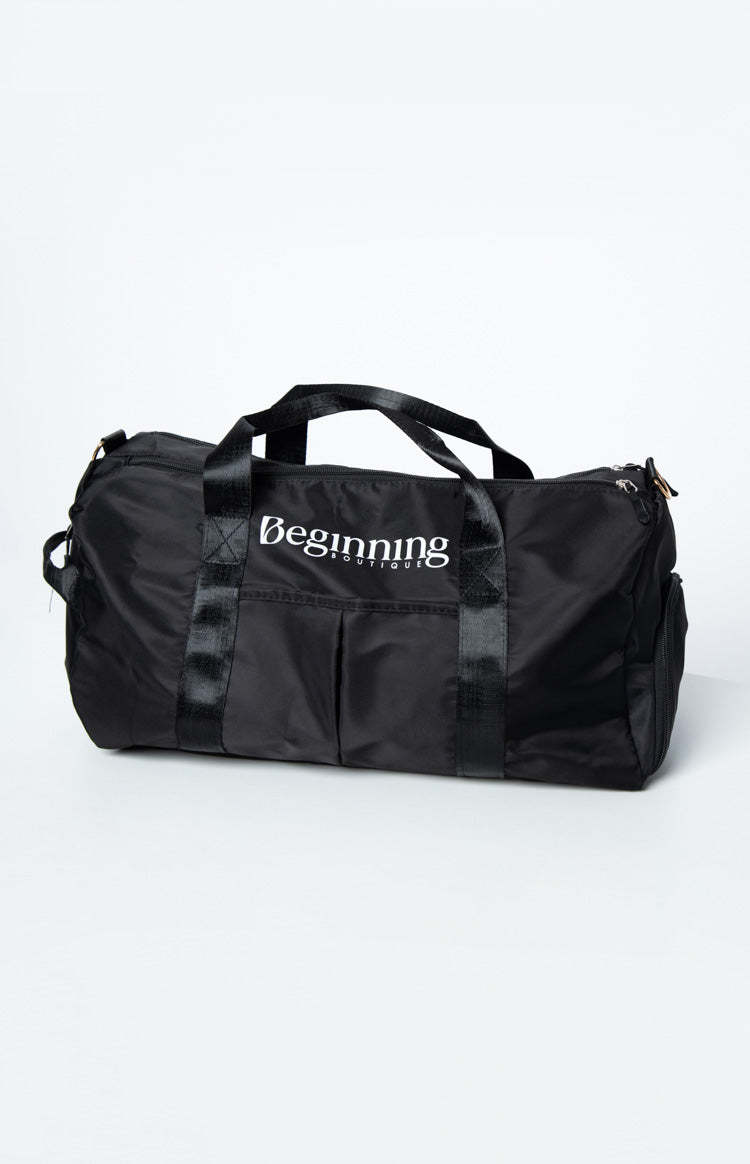 VavasiBlack Gym Bag-Vavasi.All Rights Reserved.