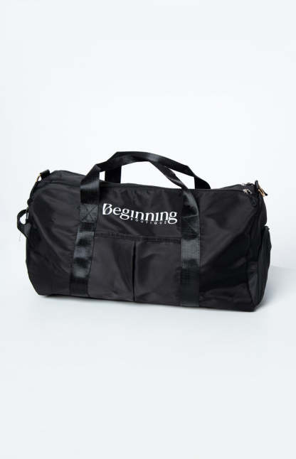 VavasiBlack Gym Bag-Vavasi.All Rights Reserved.