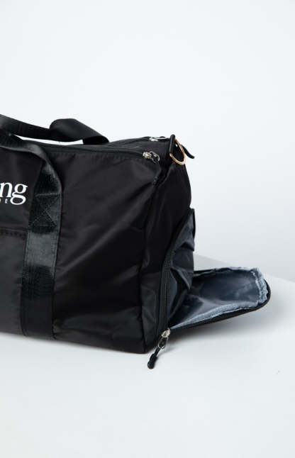 VavasiBlack Gym Bag-Vavasi.All Rights Reserved.