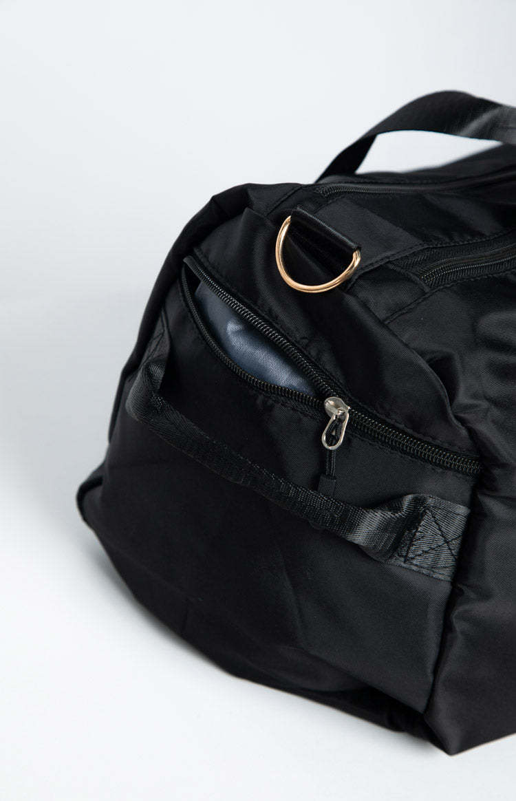 VavasiBlack Gym Bag-Vavasi.All Rights Reserved.