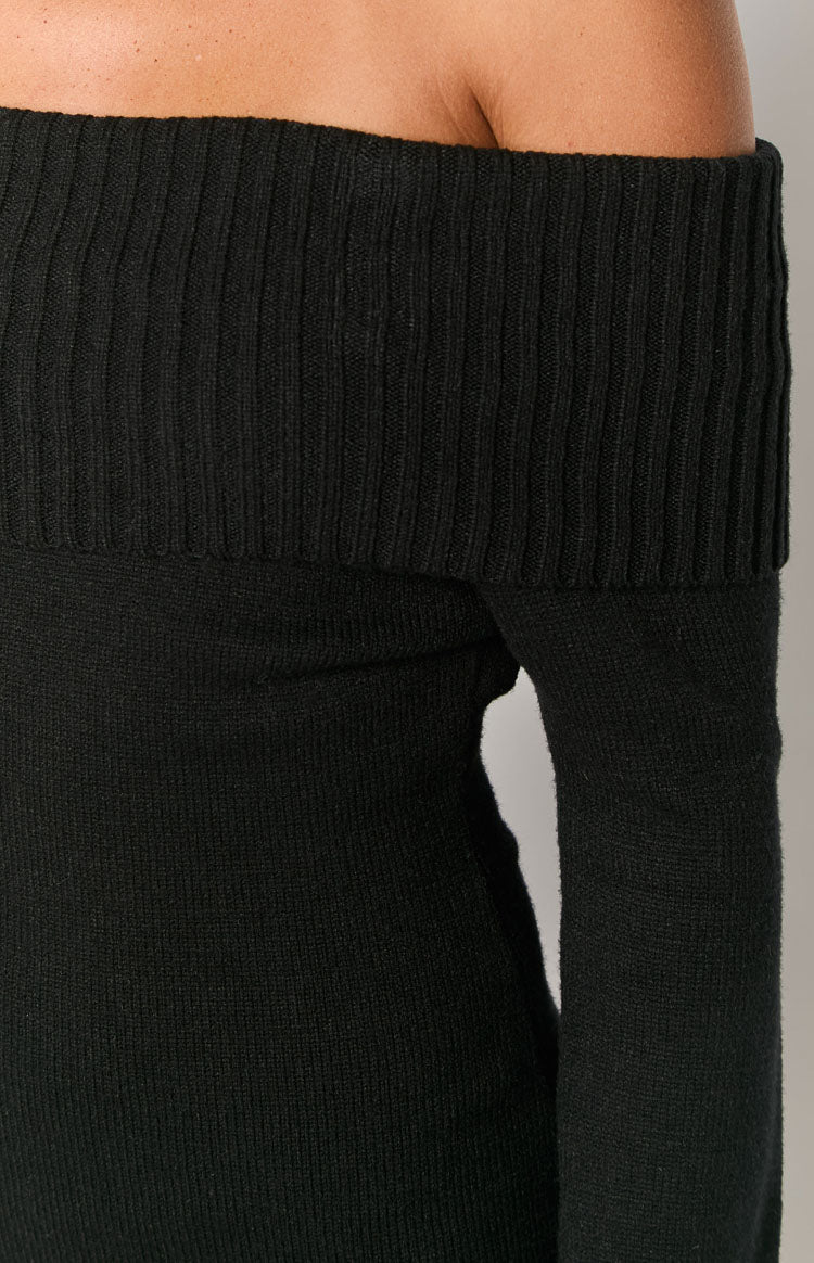 Halia Black Long Sleeve Mini Dress-Vavasi.All Rights Reserved.