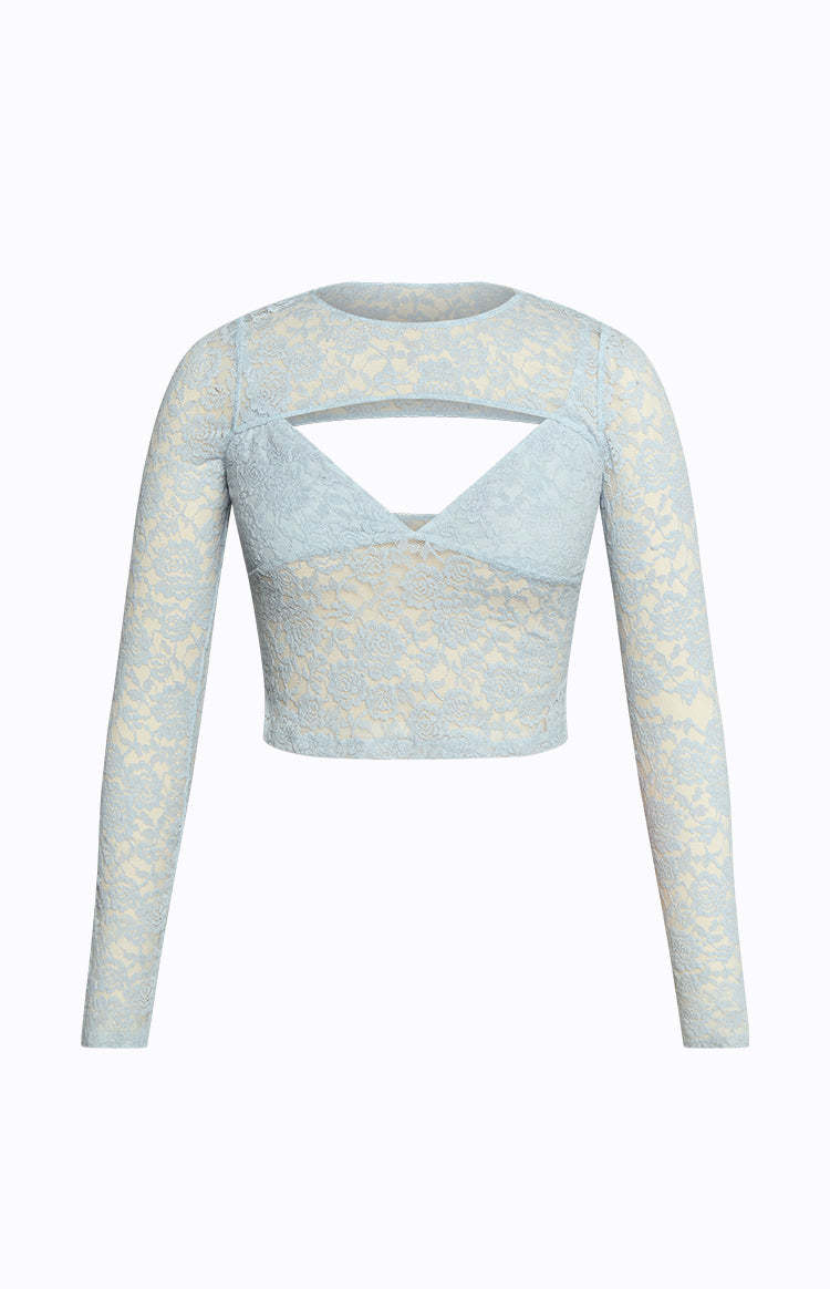 Here With Me Blue Lace Cami and Shrug Set-Vavasi.All Rights Reserved.