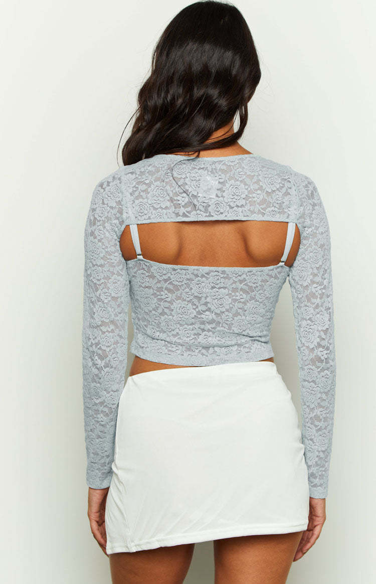 Here With Me Blue Lace Cami and Shrug Set-Vavasi.All Rights Reserved.