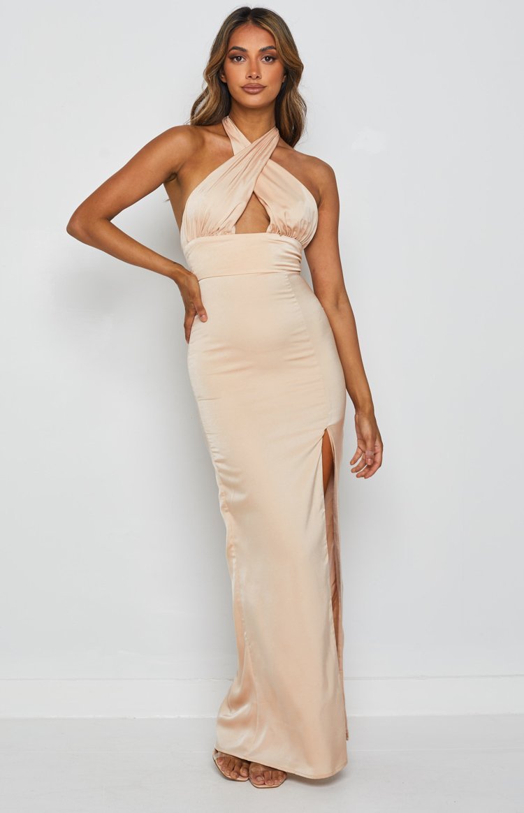 Higher Love Formal Dress Champagne-Vavasi.All Rights Reserved.
