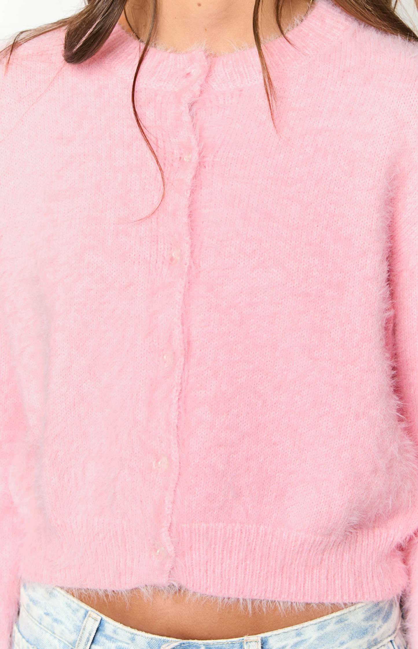 Hyla Pink Cardigan-Vavasi.All Rights Reserved.