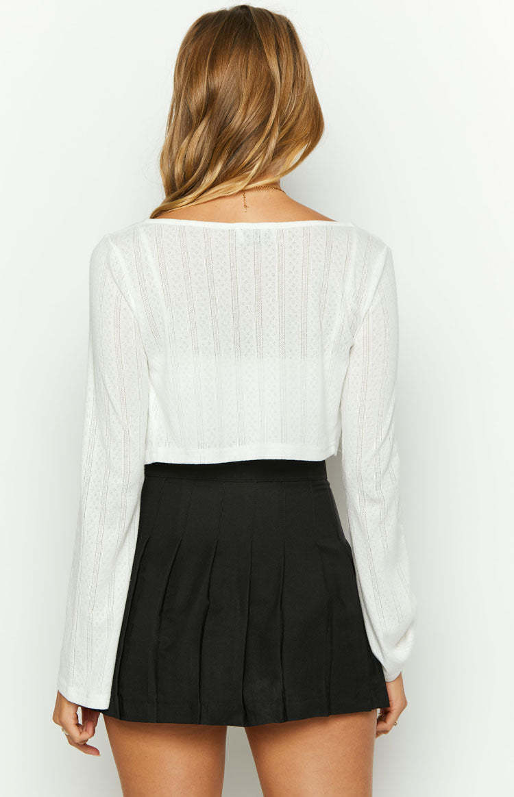 In My Feelings White Pointel Two Piece Set-Vavasi.All Rights Reserved.