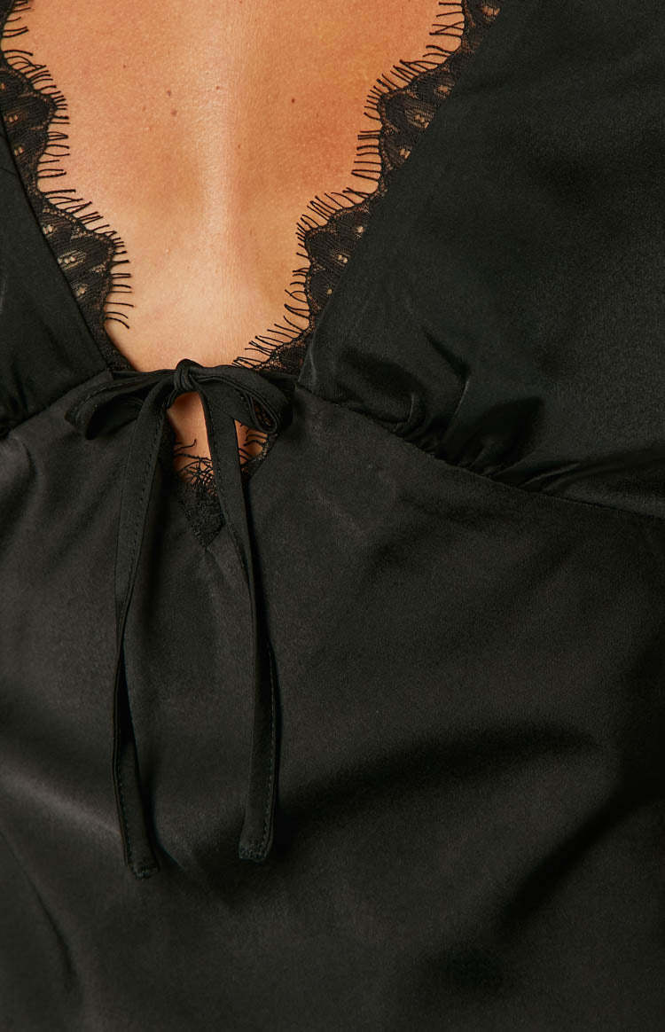Jennifer Black Mini Party Dress-Vavasi.All Rights Reserved.