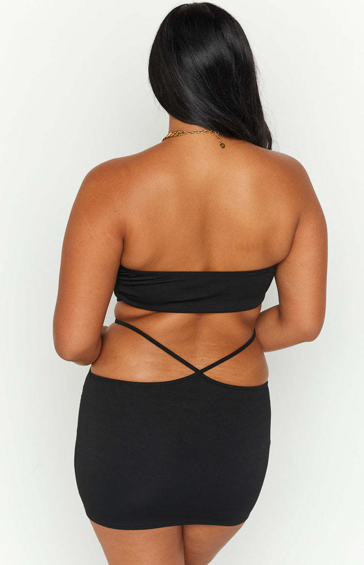 Jhai Black Bandana Top-Vavasi.All Rights Reserved.