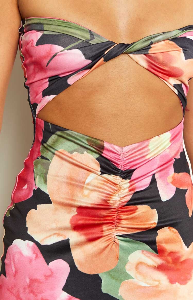 Juliete Floral Midi Dress-Vavasi.All Rights Reserved.