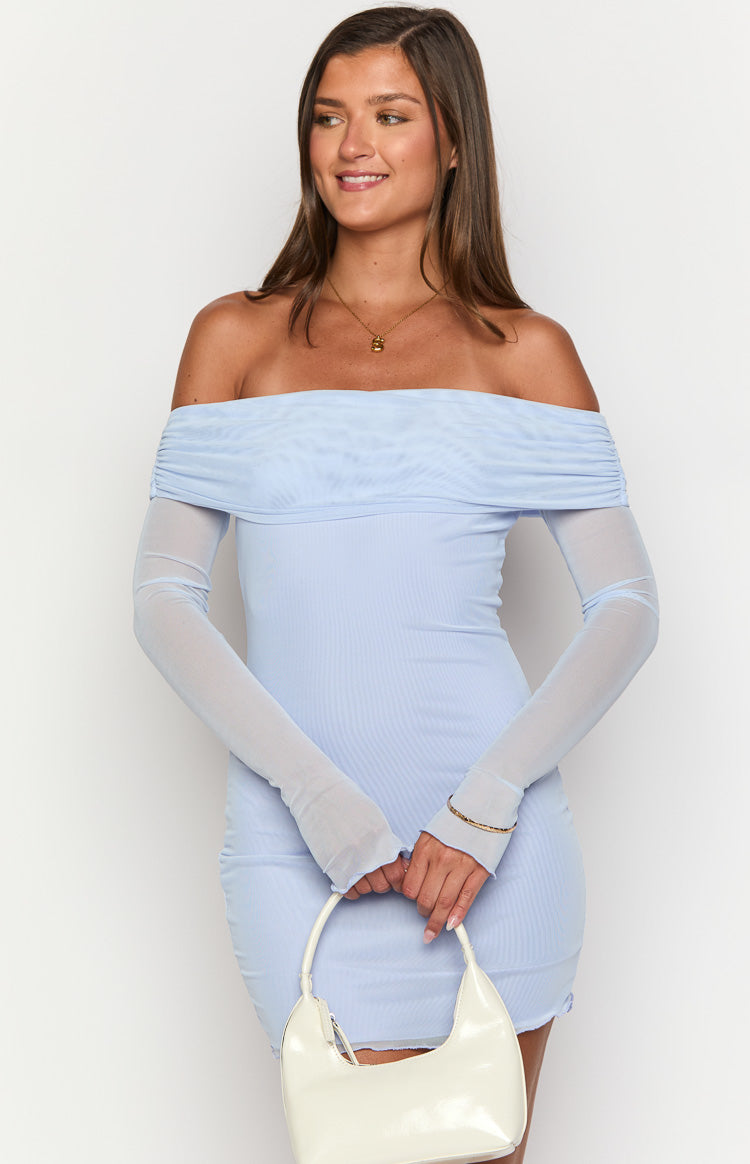 Kofi Lilac Long Sleeve Mini Dress-Vavasi.All Rights Reserved.