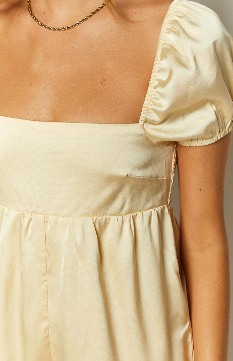 Khlo Yellow Playsuit-Vavasi.All Rights Reserved.