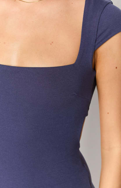 Kirby Navy Mini Dress-Vavasi.All Rights Reserved.