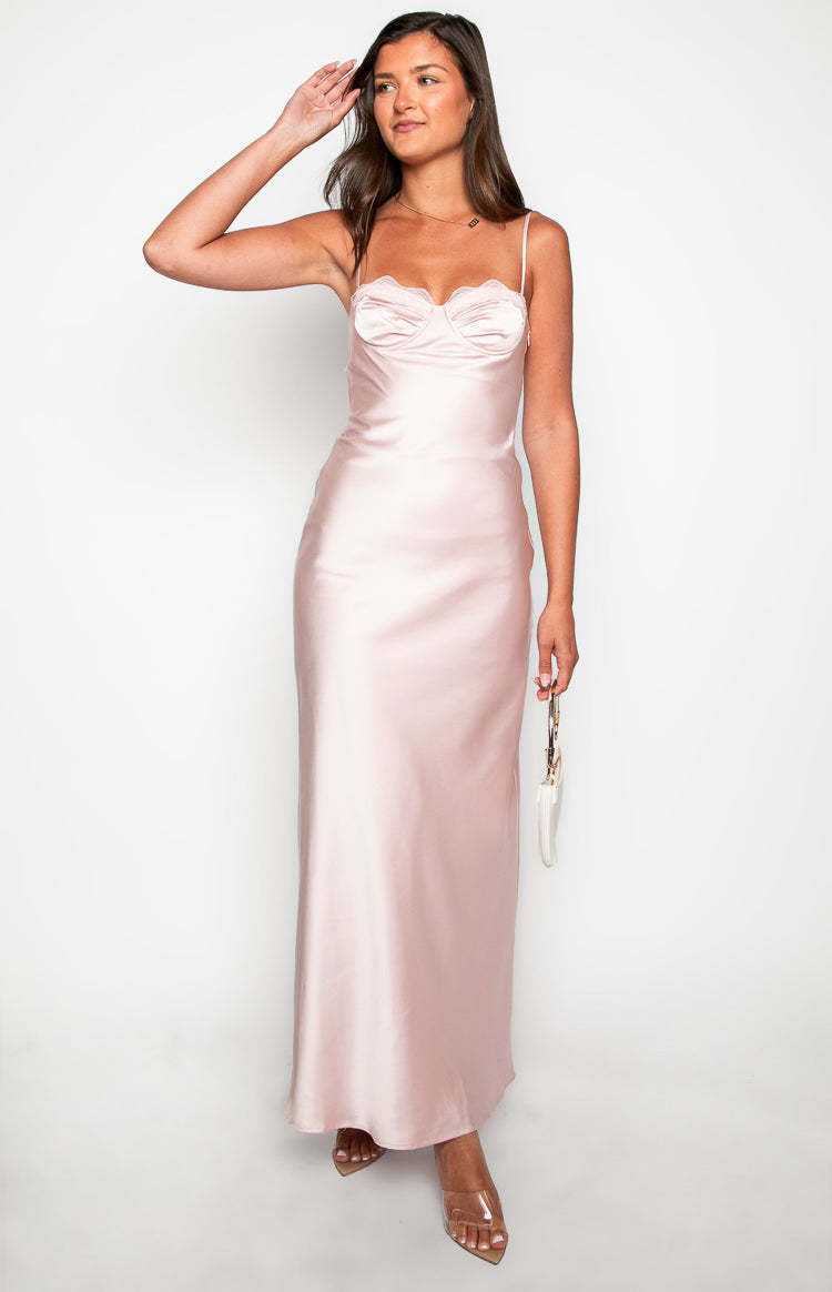 Kynlee Pink Maxi Dress-Vavasi.All Rights Reserved.