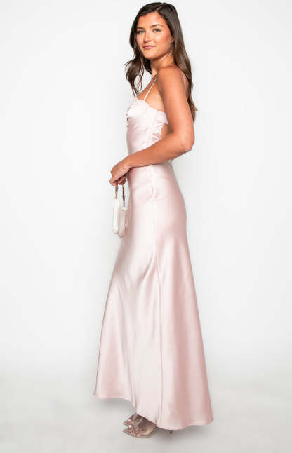 Kynlee Pink Maxi Dress-Vavasi.All Rights Reserved.