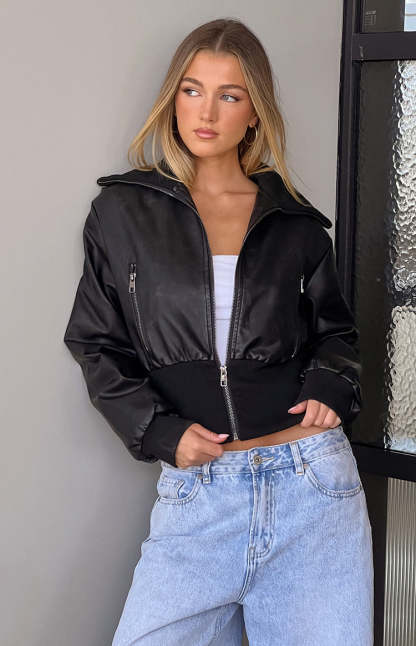 Lioness Onyx Westwood Crop Jacket-Vavasi.All Rights Reserved.