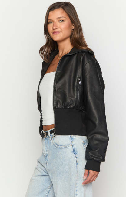 Lioness Onyx Westwood Crop Jacket-Vavasi.All Rights Reserved.