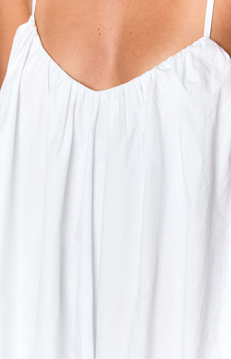 Lulu White Mini Dress-Vavasi.All Rights Reserved.