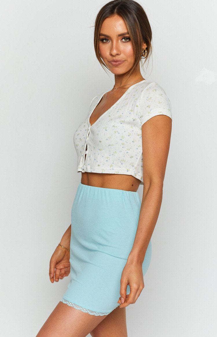 Lara Skirt Blue-Vavasi.All Rights Reserved.