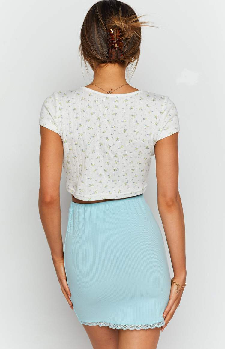 Lara Skirt Blue-Vavasi.All Rights Reserved.