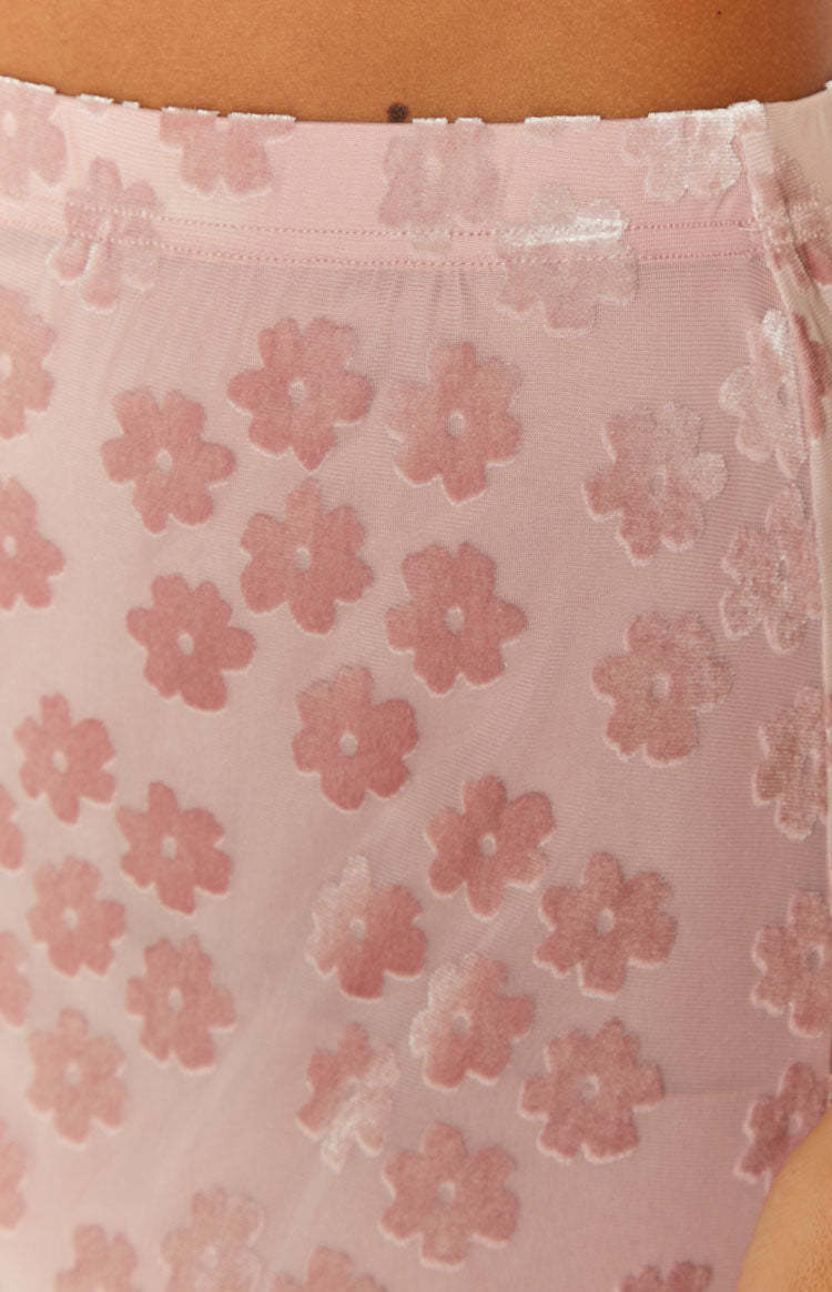 Late Night Pink Maxi Skirt-Vavasi.All Rights Reserved.