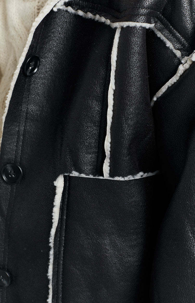 Lewis Black Fur Detail Jacket-Vavasi.All Rights Reserved.