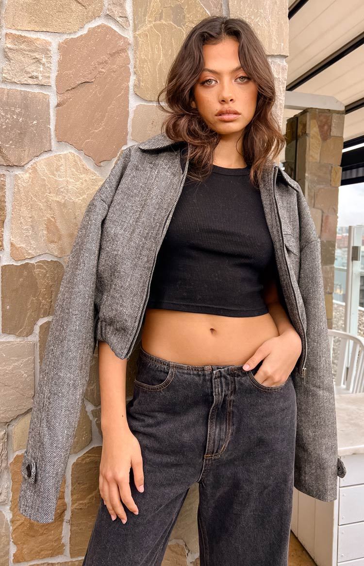 Lioness Claudie Ash Tweed Jacket-Vavasi.All Rights Reserved.