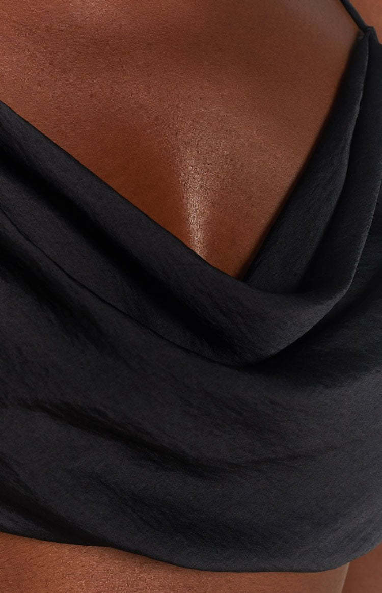Lioness Born To Be Wild Crop Top Black-Vavasi.All Rights Reserved.