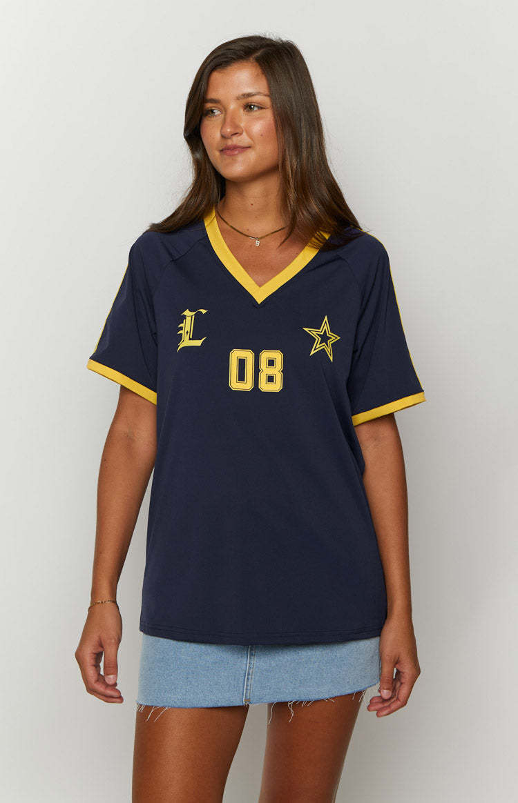 Lioness Navy Spectate Top-Vavasi.All Rights Reserved.