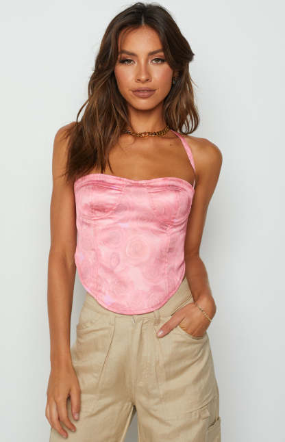 Lioness Purple Rain Corset Pink-Vavasi.All Rights Reserved.