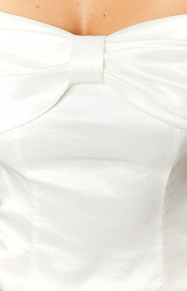 Lissy White Mini Dress-Vavasi.All Rights Reserved.